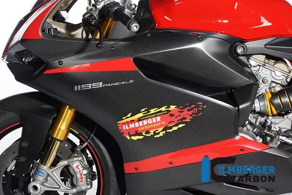 Ilmberger Carbon Fairing Side Panel Left Street Ducati 1199 Panigale S / 1199 Panigale / 899 Panigale 2012-2015