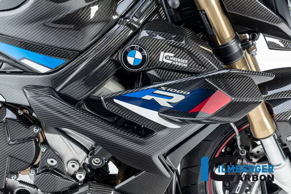 Ilmberger Carbon Fairing Side Winglet Right Side BMW S 1000 R From 2021 – Twill Gloss