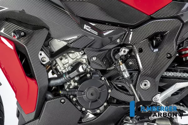 Ilmberger Carbon Frame Cover Left BMW S 1000 XR From 2020 - Twill Gloss