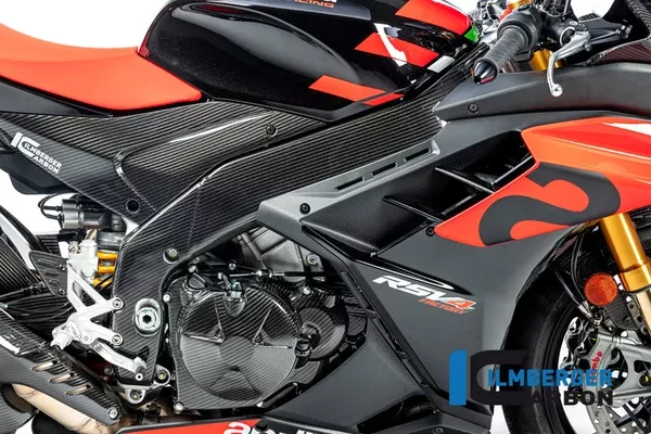 Ilmberger Carbon Frame Cover Right Side Aprilia RSV4 From 2021