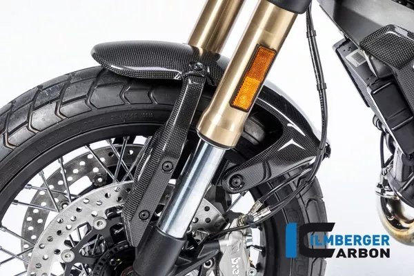 Ilmberger Carbon Front Fender Holder Left Ducati Scrambler 1100 2017+