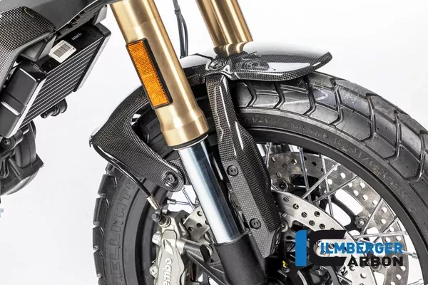 Ilmberger Carbon Front Fender Holder Right Ducati Scrambler 1100 2017+