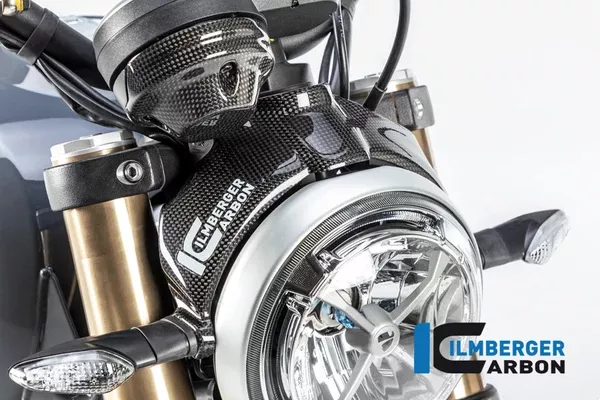 Ilmberger Carbon Headlight Cover Ducati Scrambler 1100 From 2017