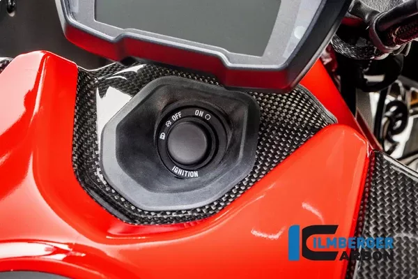 Ilmberger Carbon Ignition Switch Cover Ducati Diavel 1260