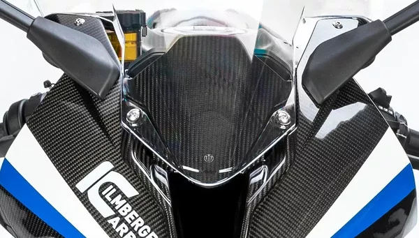 Ilmberger Carbon Instrument Cover BMW M / S 1000 RR From 2021 - Twill Gloss