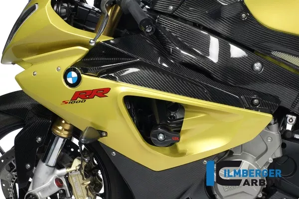 Ilmberger Carbon Plaque Holder Left (Upper Part Of The Fairing Side Panel) BMW S 1000 RR / HP4 2009-2014