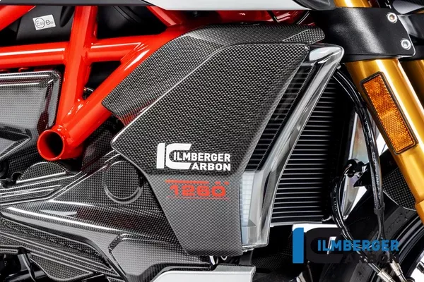 Ilmberger Carbon Radiator Cover Right Ducati Diavel 1260