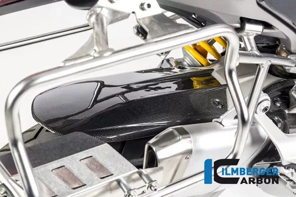Ilmberger Carbon Rear Hugger Including Upper Chain Guard Ducati MTS 1200 2016 Enduro