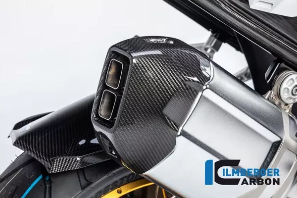 Ilmberger Carbon Silencer Protector (Rear) BMW R 1250 GS 2019-2024