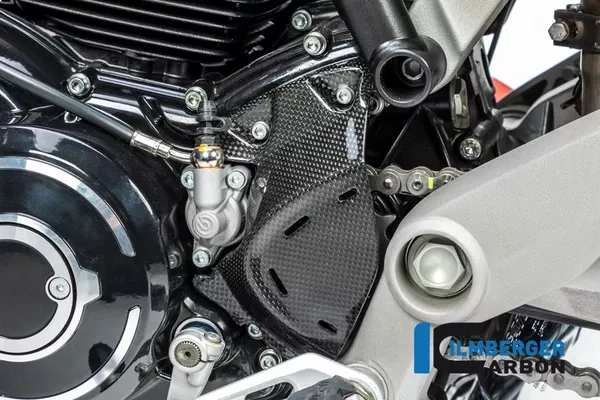 Ilmberger Carbon Sprocket Cover Ducati Scrambler 1100 From 2017