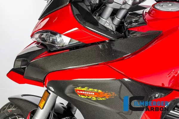 Ilmberger Carbon Tank Cover Left / Air Channel Cover Left Side Ducati MTS 1200 2015
