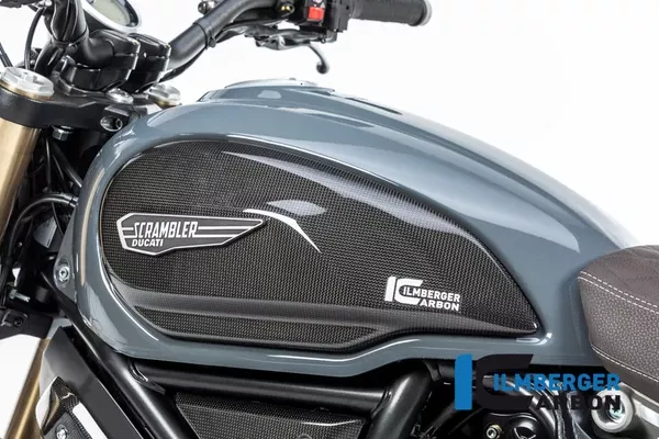 Ilmberger Carbon Tank Cover Left Ducati Scrambler 1100 From 2017