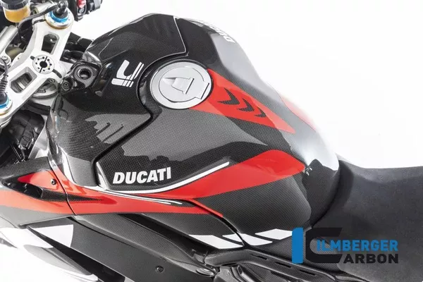 Ilmberger Carbon Tank Fairing With Crash Pads Ducati Panigale V4 Racing
