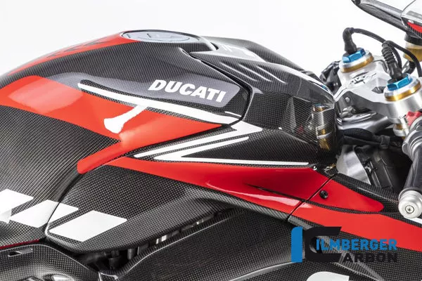 Ilmberger Carbon Upper Tank Cover Ducati Panigale V4 Racing