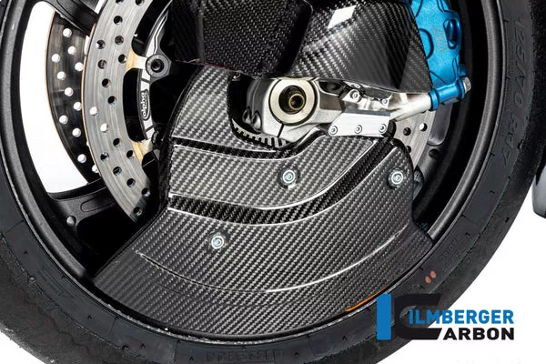 Ilmberger Carbon Wheel Cover Left Side BMW M 1000 RR From 2023 – Twill Gloss