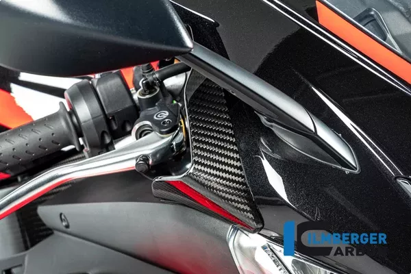 Ilmberger Carbon Wind Deflector On The Top Fairing Right Side Aprilia RSV4 From 2021