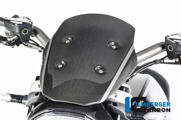 Ilmberger Carbon Windshield With. Holder Ducati XDiavel 2016