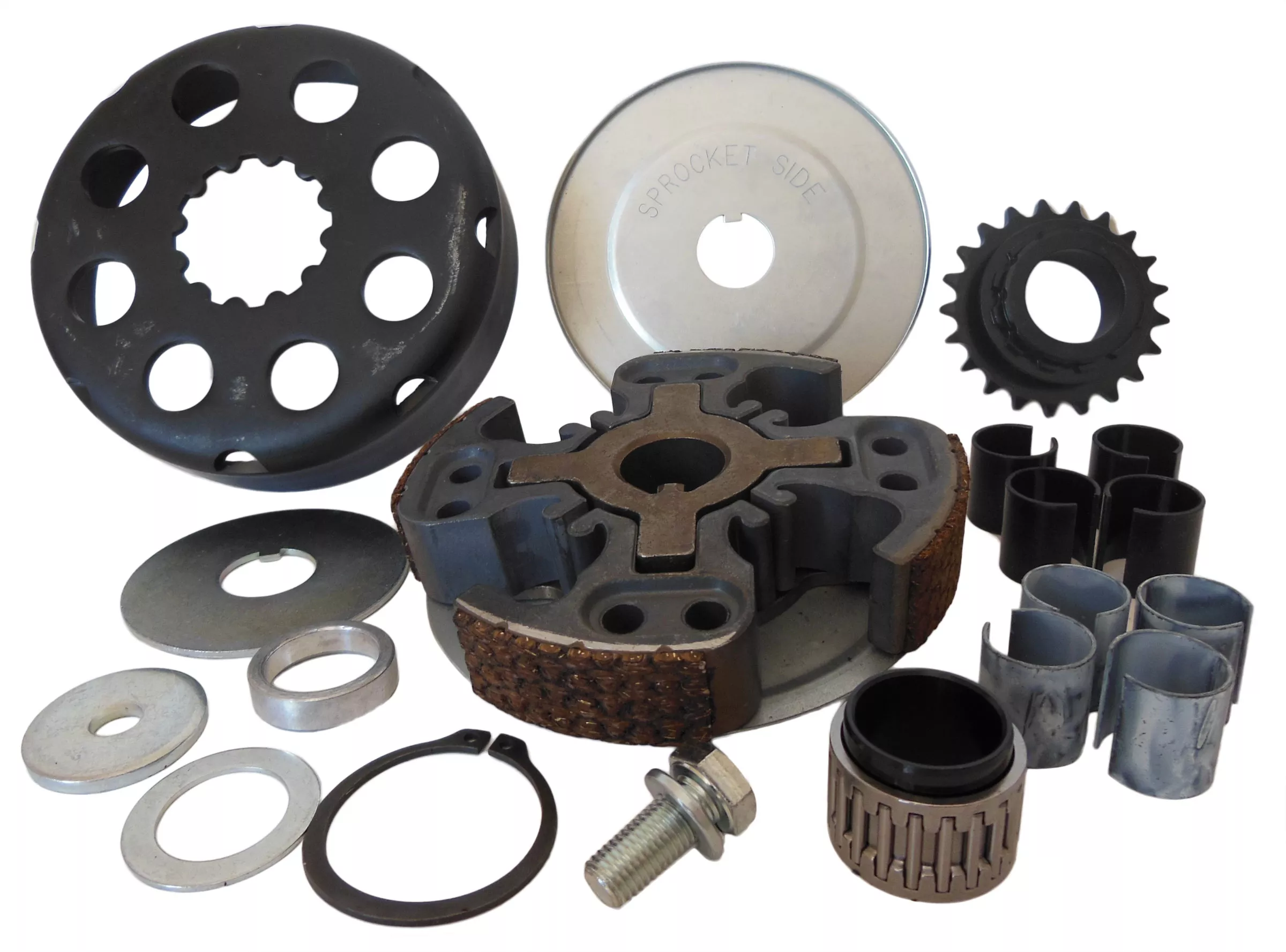Inferno Fire 3/4" Clutch from Hilliard Bore: 3/4" | Teeth: 11-22T | Pitch #35