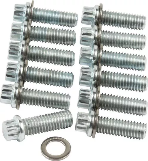 Intake Bolt Kit SBC 12PT 12pk ALL87010