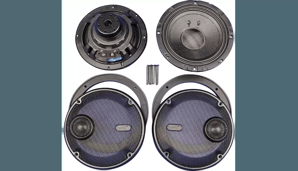 J&M Rear Trunk Speaker Kit for '14-22 Harley Davidson Touring Models