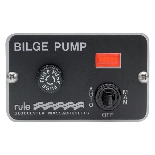 Jabsco Rule 3-Way Panel Lighted Switch