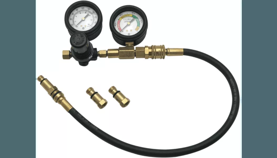 Jims Dual Gauge Leakdown Tester - 4-Stroke