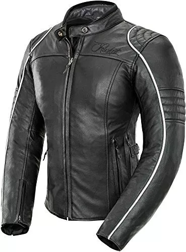 Joe Rocket Lira Women’s Street Motorcycle Jackets – Black/White/Medium