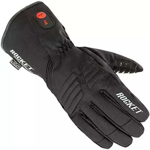 Joe Rocket Rocket Burner Men’s Textile Street Racing Motorcycle Gloves – Black/Large