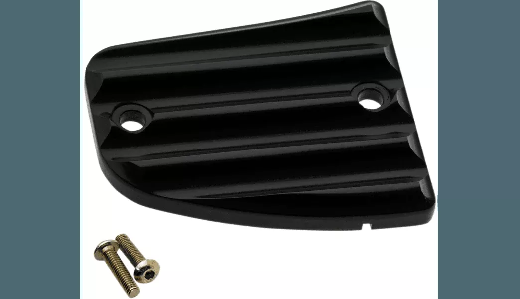 Joker Machine Front Master Cylinder Cover for '15-24 Indian Scout Models - Black Finned