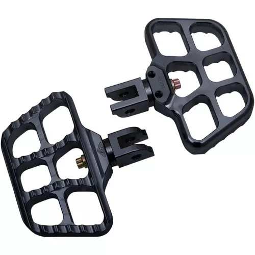 Joker Machine Mini Serrated Driver Floorboards for 2018-2025 Softail - Black