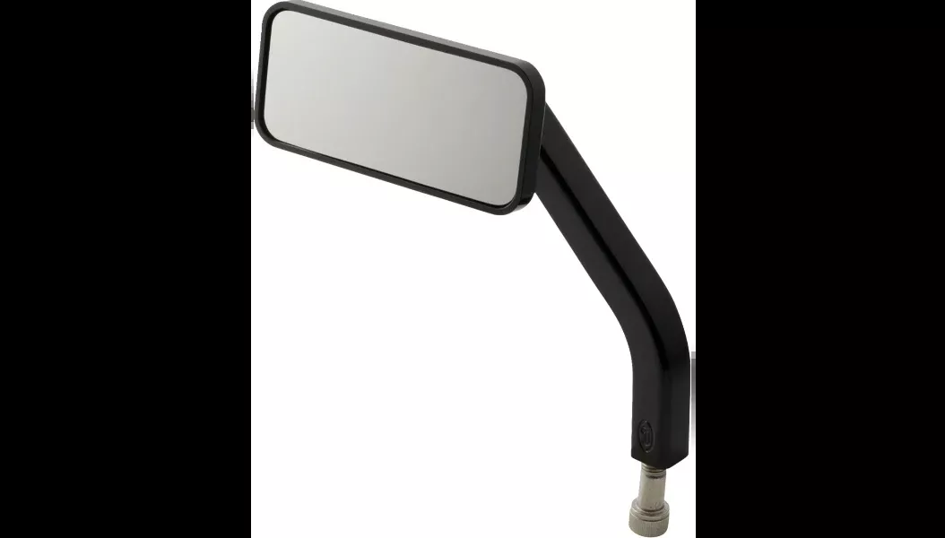 Joker Machine Mirror – No. 1 – Harley-Davidson OEM – Rectangle – Black – Left – 03-055-1L
