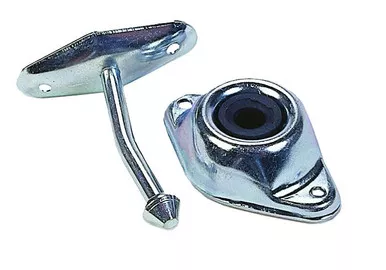 JR Products 10314 Plunger Door Holder - Angled, 4-3/4 Inch