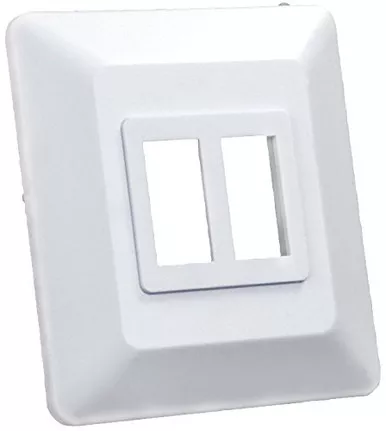 JR Products 13615 Switch Base and Face Plate - Double