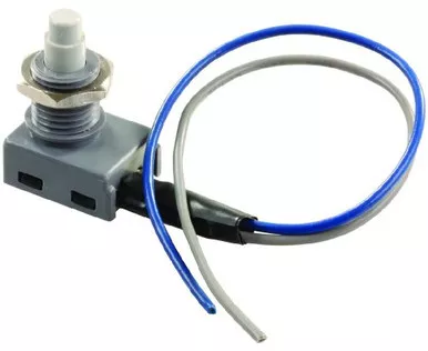 JR Products 13985 Push Button On/Off Switch