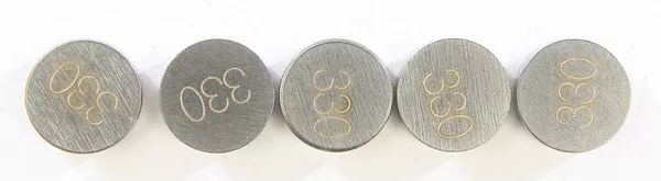 K&L VALVE SHIMS 3.30MMX9.5MM 5/PK 13-6796