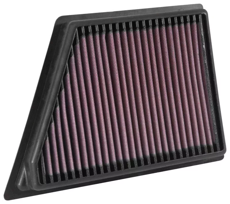K&N Engineering 33-5054 (Right) Drop In Air Filter fits 2016-2019 Cadillac CT6