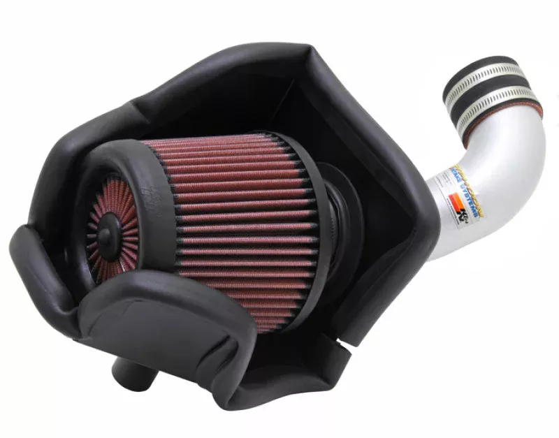 K&N Engineering 69-1018TS Silver Typhoon Short Ram Intake fits 2011-2016 Honda CR-Z