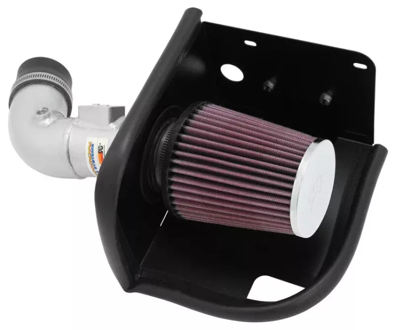 K&N Engineering 69-3530TS Silver Typhoon Performance Intake fits 2011-2018 Ford Fiesta