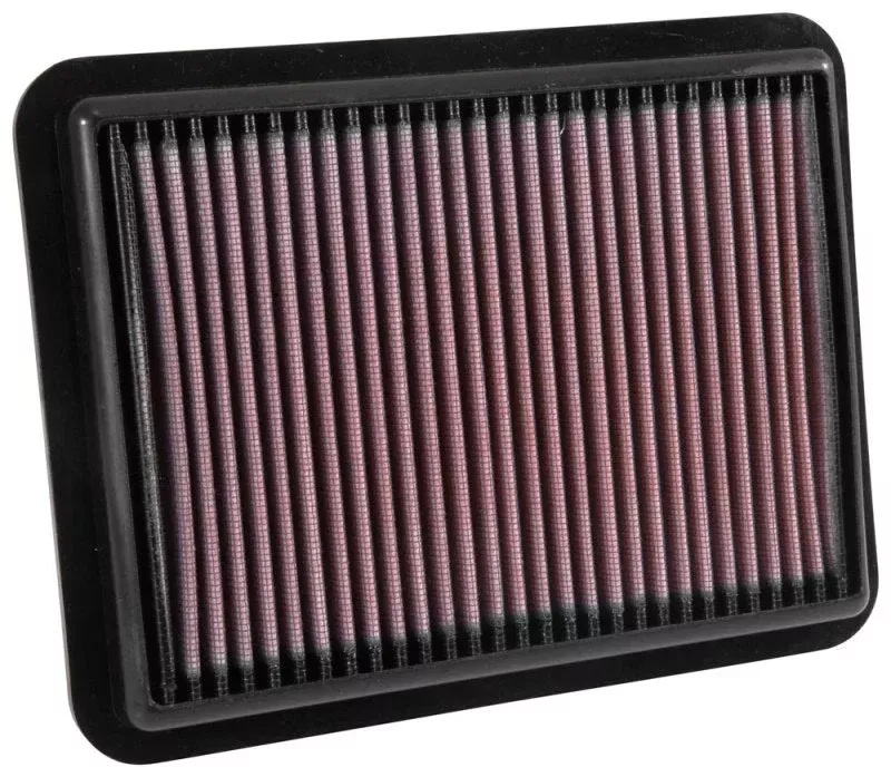 K&N Engineering Replacement Panel Air Filter fits 2016 Scion Ia / 2019-2020 Toyota Yaris L, Yaris LE, Yaris XLE