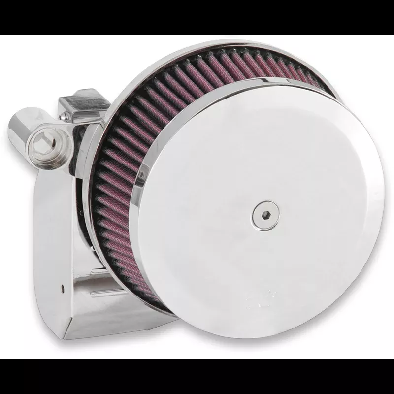 K&N HAMMER CHROME AIR FILTER KIT HARLEY DAVIDSON M8 17-24