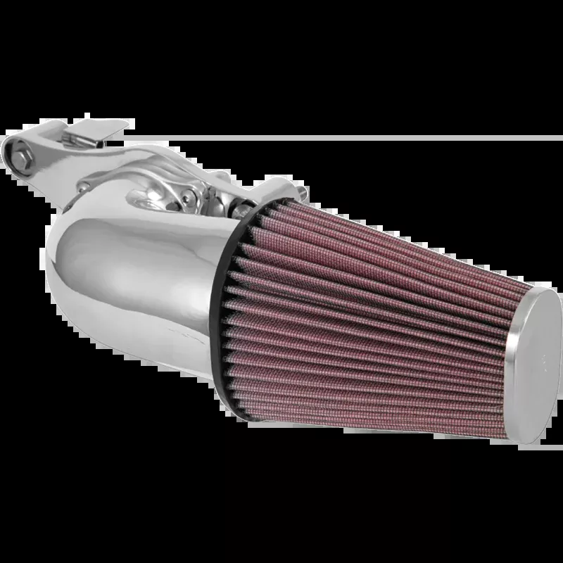 K&N INTAKE AIR FILTER KIT CHROME HARLEY BAGGERS 17-24