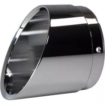 KHROME WERKS 1861-1537 200719P 4.5" Replacement Edge Tip End Cap - Chrome