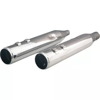 KHROME WERKS 4-1/2″ HP-Plus Slip-On Mufflers with Race Tips – M8 Touring – 202935