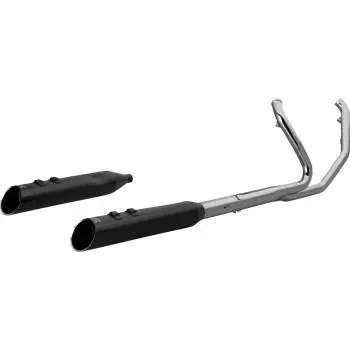Khrome Werks 4.5" Icon 2 into 2 Exhaust System for '17-26 Harley Davidson Touring (Select Finish) 49-state federal emissions compliant