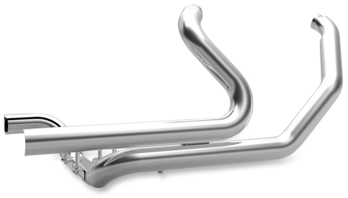 Khrome Werks Aggressor 2-Into-1-Into-2 Header System – 200600B For Harley Touring 1995-2008