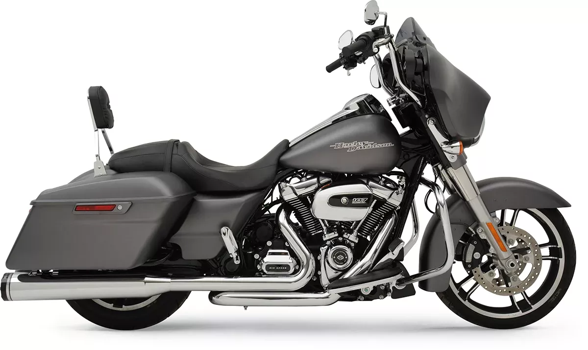 Khrome Werks Dominator Chrome 2:2 Tracer Exhaust System 2017-2026 Harley Touring