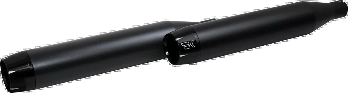 Khrome Werks Fat 3.5" Slip on Black Exhaust Mufflers fits 2018-24 Harley Softail