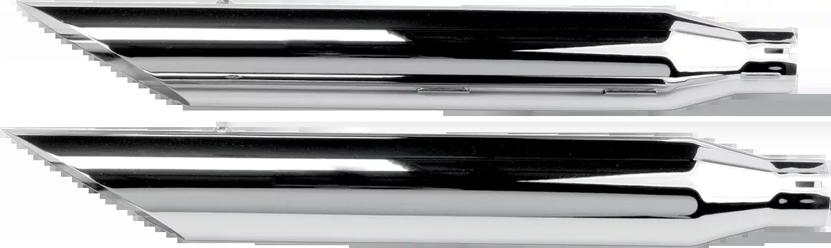 Khrome Werks HP-Plus 3" Chrome Slip-On Mufflers for 2007-17 Harley Softail FXST