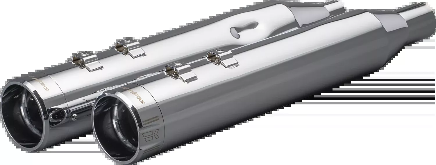 Khrome Werks HP-Plus 4.5" Exhaust Mufflers fits 1996-2016 Harley Touring 202975