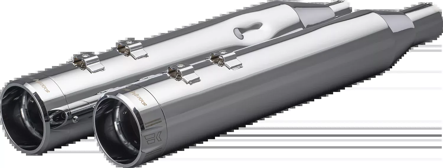 Khrome Werks HP-Plus 4.5" Exhaust Mufflers fits 2017-2026 Harley Touring 202925